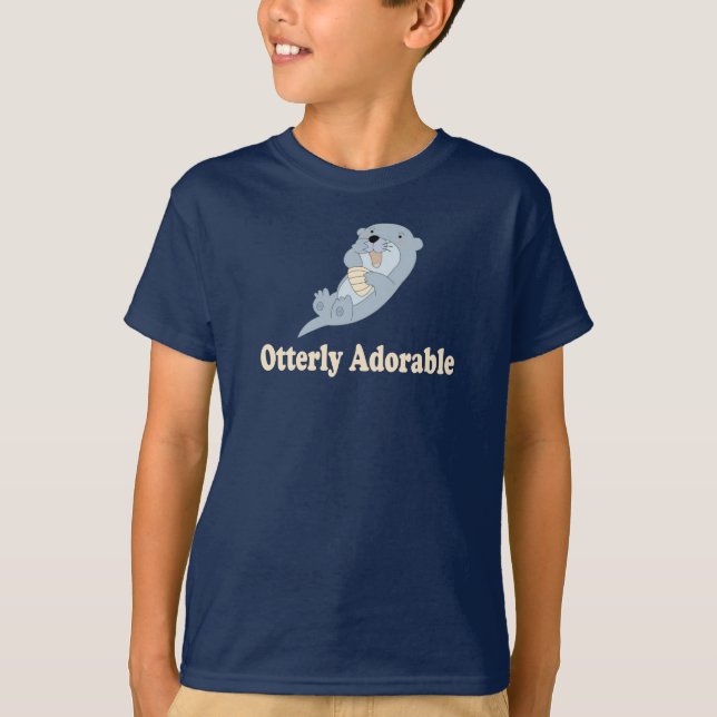 OTTERLY ADORABLE OTTER SHIRT (Front)