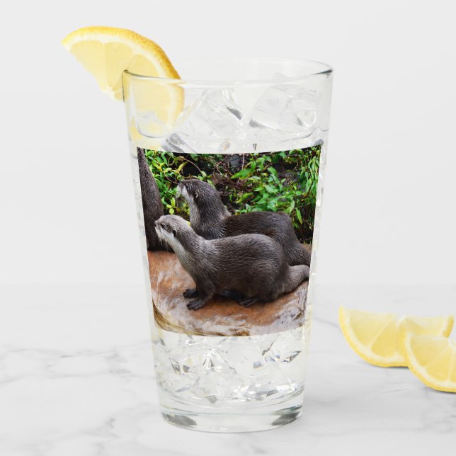 Otterly Adorable Otters, Glass (Front Ice)