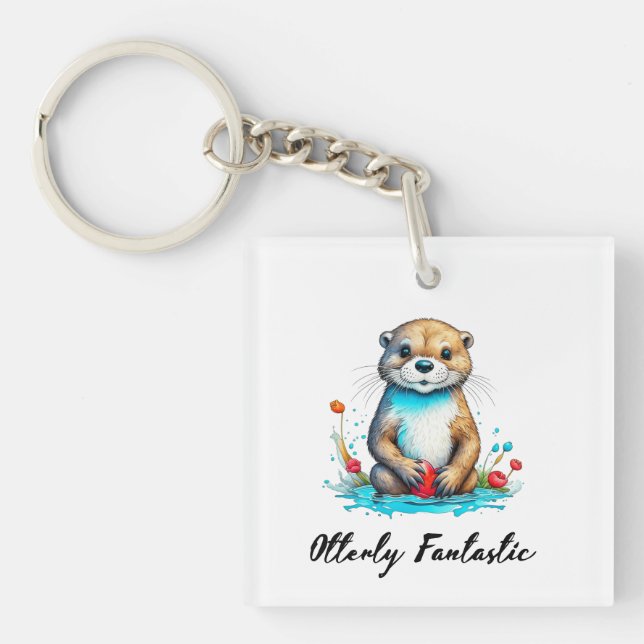 Otterly Fantastic Key Ring (Front)