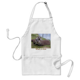 Otterly in Love Apron