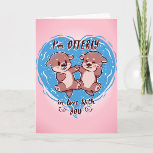 Otterly In Love Card