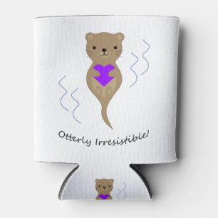 Otterly Irresistible Otter Can Cooler