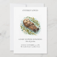 Otterly Loved Sea Otter Baby Shower