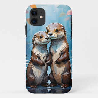 Otters Case-Mate iPhone Case