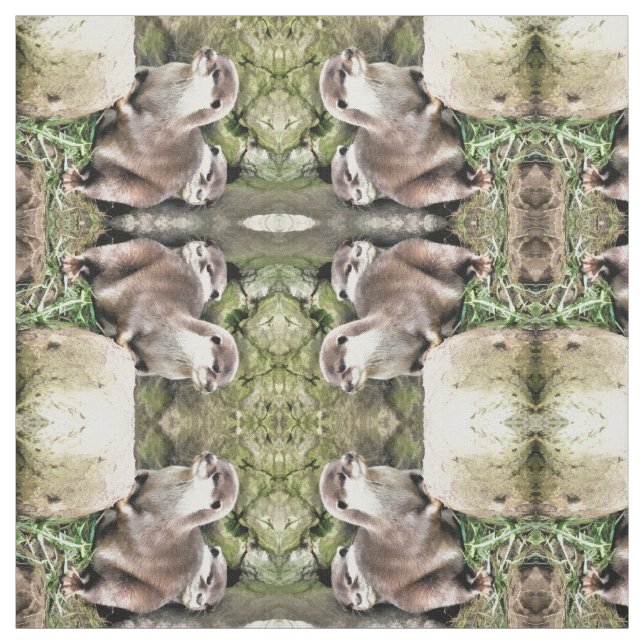 OTTERS FABRIC (Swatch)