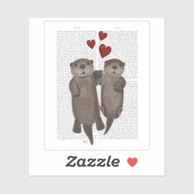 Otters Holding Hands (Sheet)