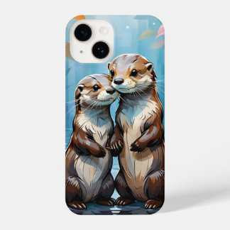 Otters iPhone 14 Case