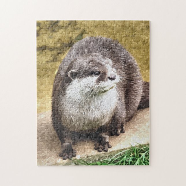OTTERS JIGSAW PUZZLE (Vertical)