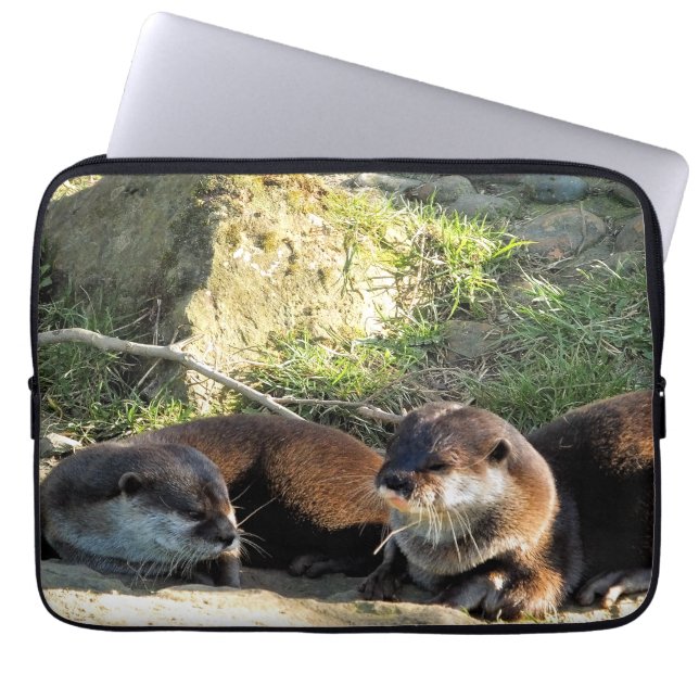 OTTERS LAPTOP SLEEVE (Front)