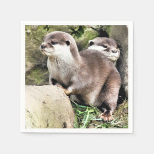 OTTERS NAPKIN