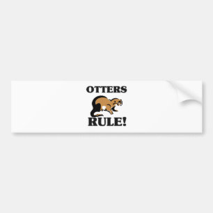 OTTERS Rule! Bumper Sticker