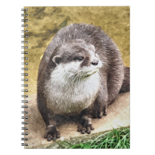 OTTERS SPIRAL NOTEBOOK