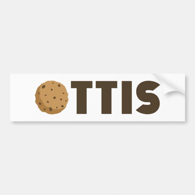 Ottis cookie bumper sticker (Front)