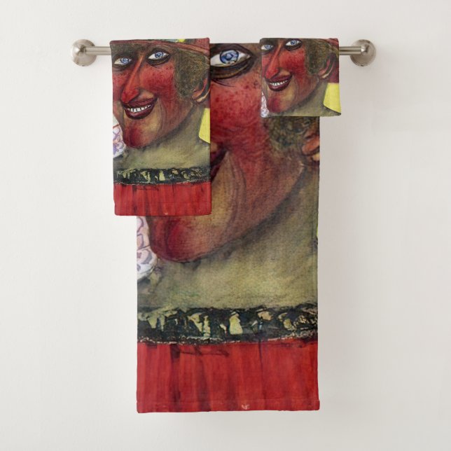 Otto Dix, Prostitutes  Bath Towel Set (Insitu)