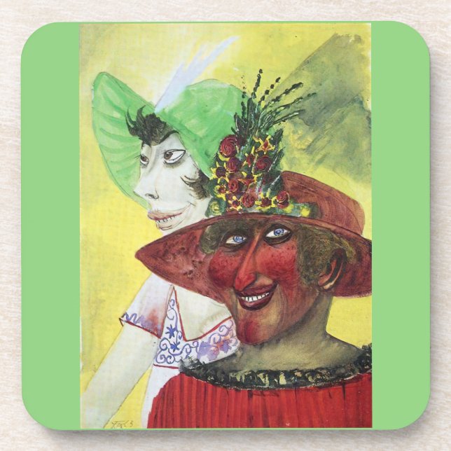 Otto Dix, Prostitutes  Coaster (Front)