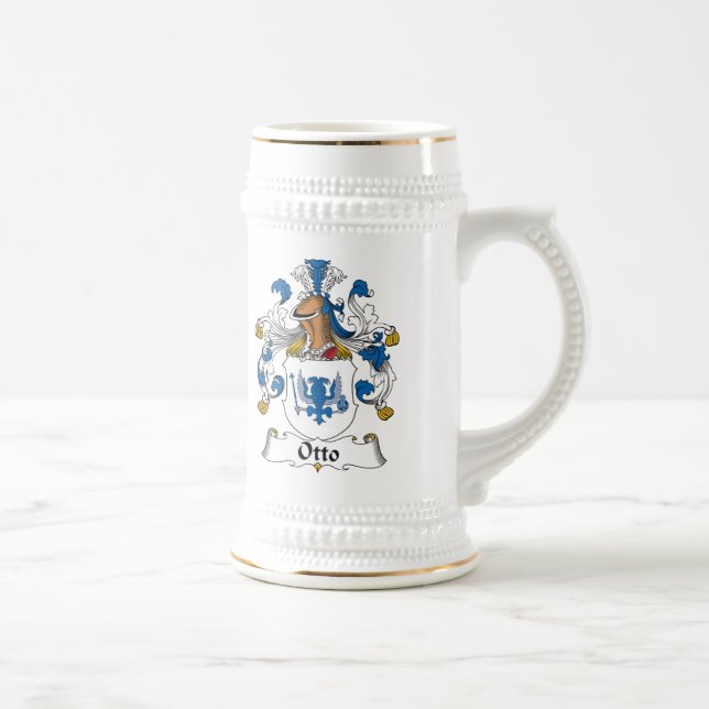 Otto Family Crest Beer Stein (Right)