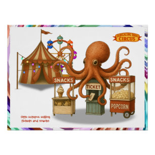 Otto octopus poster