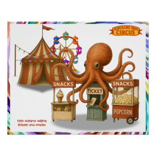 Otto octopus poster