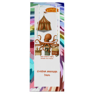 Otto octopus wine gift bag