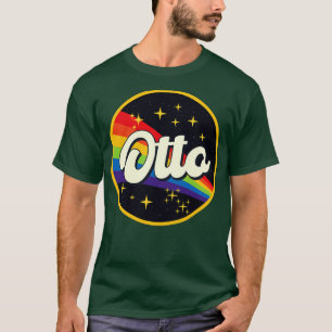 Otto Rainbow In Space Vintage Style T-Shirt
