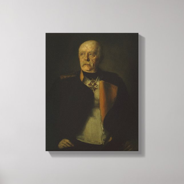 Otto von Bismarck, c.1890 Canvas Print (Front)
