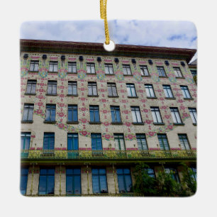 Otto Wagner, Linke Wienzeile 40 Ceramic Ornament