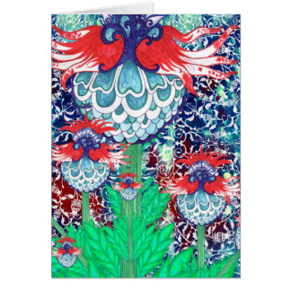 Ottoman Artichokes Card