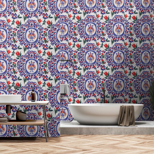 Ottoman China Wallpaper (Bathroom)