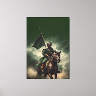 ottoman empire ancient soldier turkey history medi canvas print