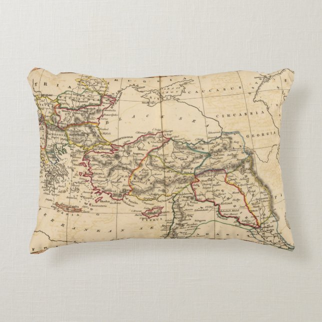 Ottoman Empire Decorative Cushion (Front)