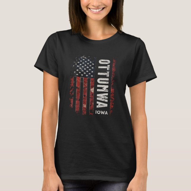 Ottumwa Iowa T-Shirt (Front)