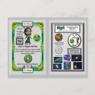 Otyrt Presents Oganesson Trading Card