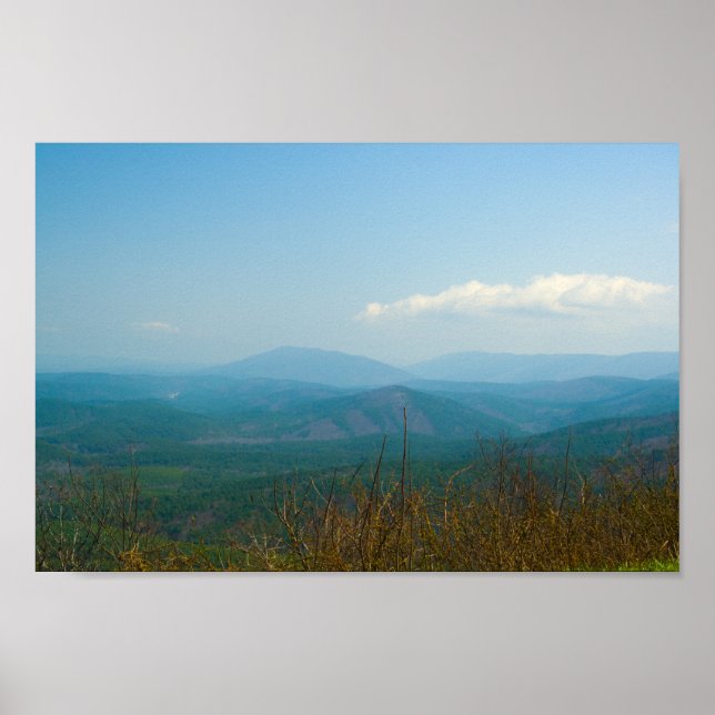 Ouachita Mountains, Oklahoma Poster (Front)