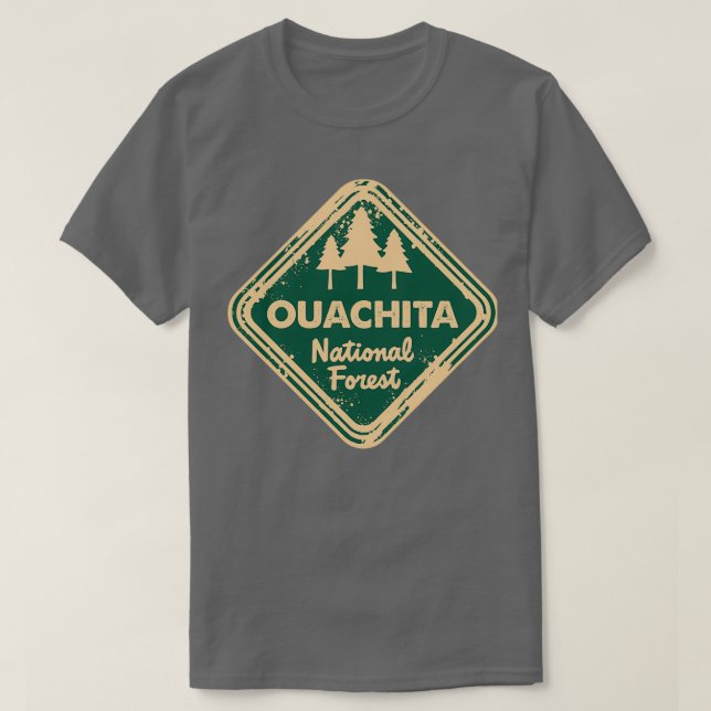Ouachita National Forest  T-Shirt (Design Front)
