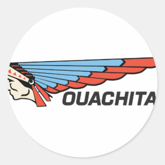 Ouachita River Classic Round Sticker