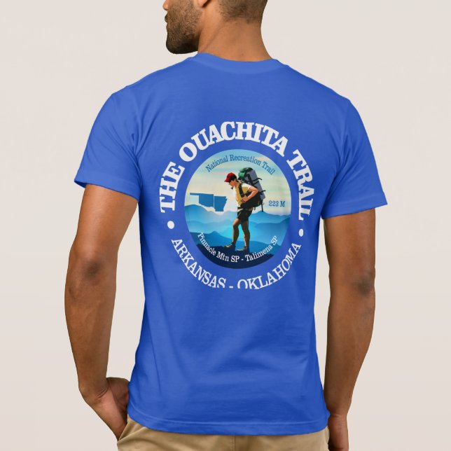 Ouachita Trail (C) T-Shirt (Back)