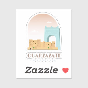 Ouarzazate city morocco Skyline