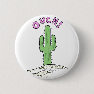 OUCH! 6 CM ROUND BADGE