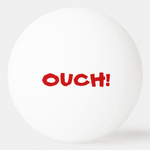 Ouch That Hurts! Talking Ping Pong Ball