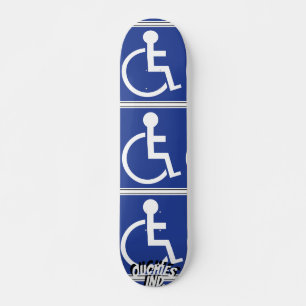 Ouchies Industries handicap OUCH ! Skateboard