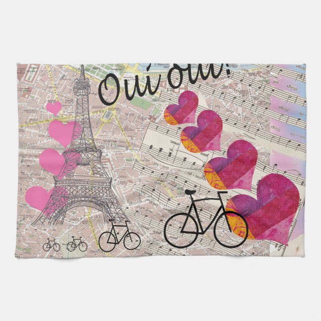 Oui Oui Tea Towel (Horizontal)