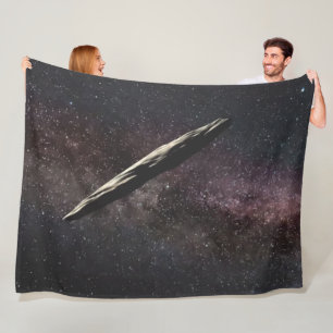 OUMUAMUA (The Space Mystery) Fleece Blanket