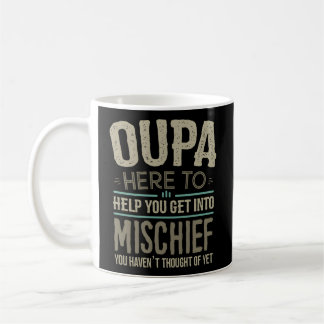 Oupa Mischief From Grandchildren Fathers Day Oupa Coffee Mug