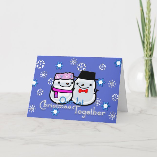 Our 1st Christmas Together Card (Front)