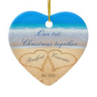 Our 1st Christmas Together | Hearts in Sand