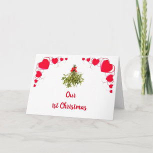 OUR "1st CHRISTMAS TOGETHER" PLANS FOR "US" Card