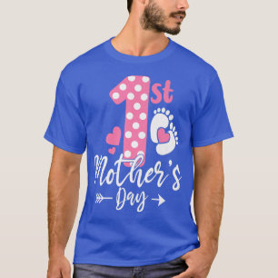 Our 1st Mother's Day Gender Reveal Pregnancy Annou T-Shirt