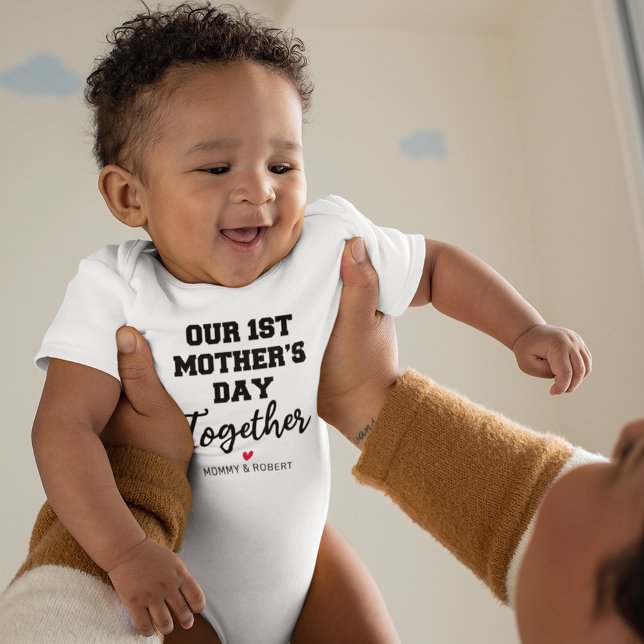 Our 1st Mother's Day Together Baby Bodysuit (Creator Uploaded)