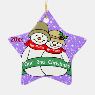 Our 2nd Christmas Ceramic Tree Decoration