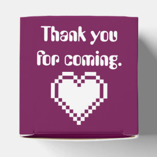 Our 8-Bit Hearts in Wine Favour Box